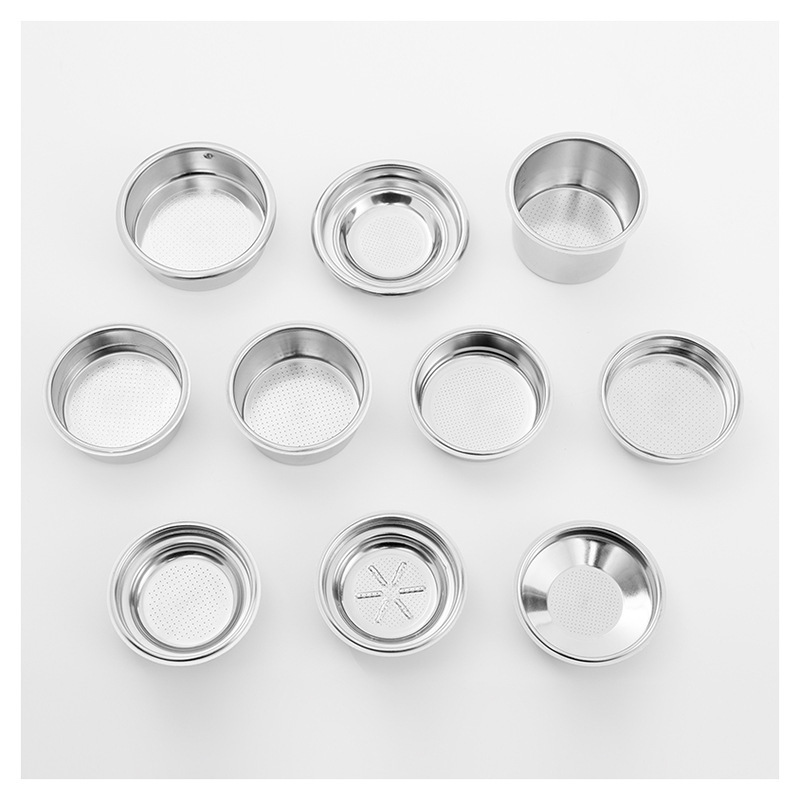 Wholesale coffee machine accessories filter stainless steel filter coffee machine accessories 58mm stainless steel filter
