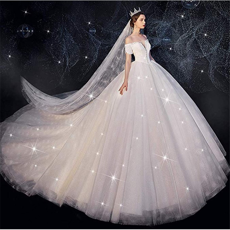 Pedunning Bride Lined 6 Laps 6 Yarn Super Canopy Wedding Dress Pedunning 6 Laps 6 Yarn Adjustable Prom Performance Petticoat