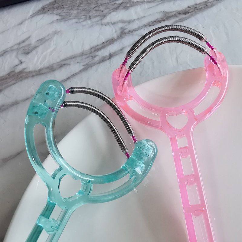 Double Spring face hair remover bag hair remover two-shot hair remover face grinder face remover hair remover