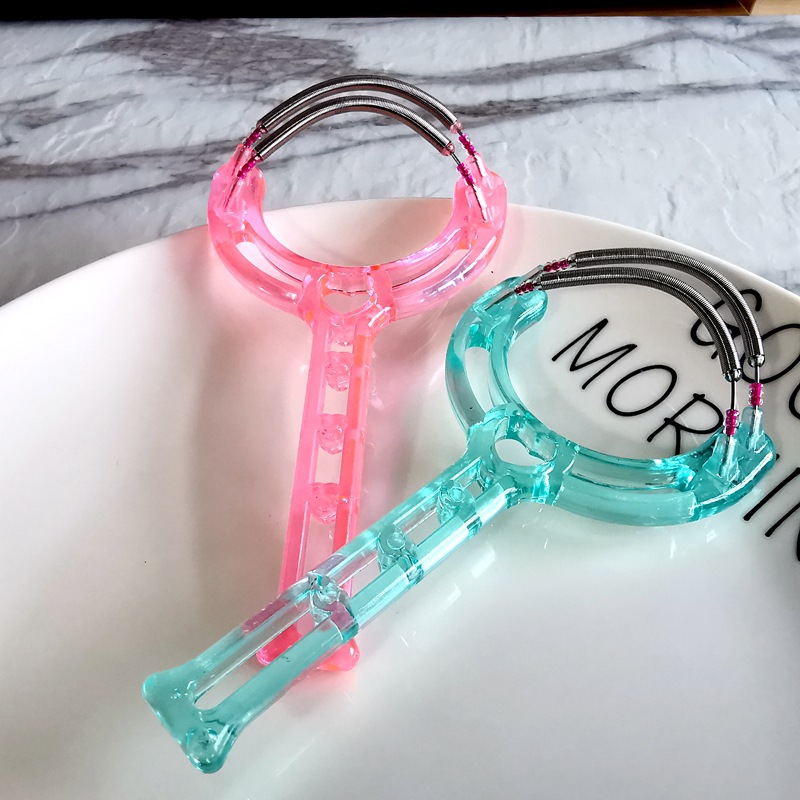 Double Spring face hair remover bag hair remover two-shot hair remover face grinder face remover hair remover