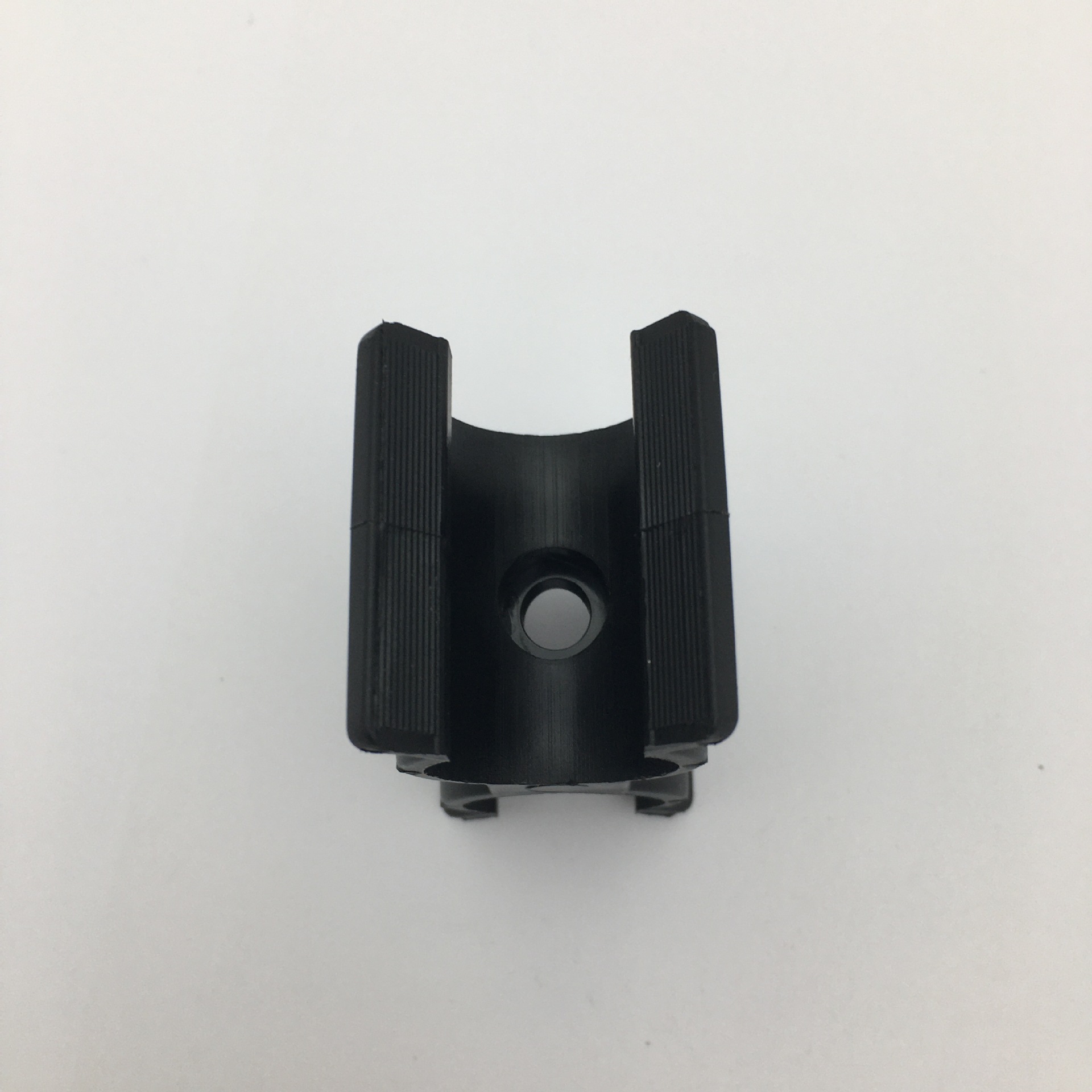 Black nylon 22.2mm tube 25mm pipe clamp marine hardware accessories