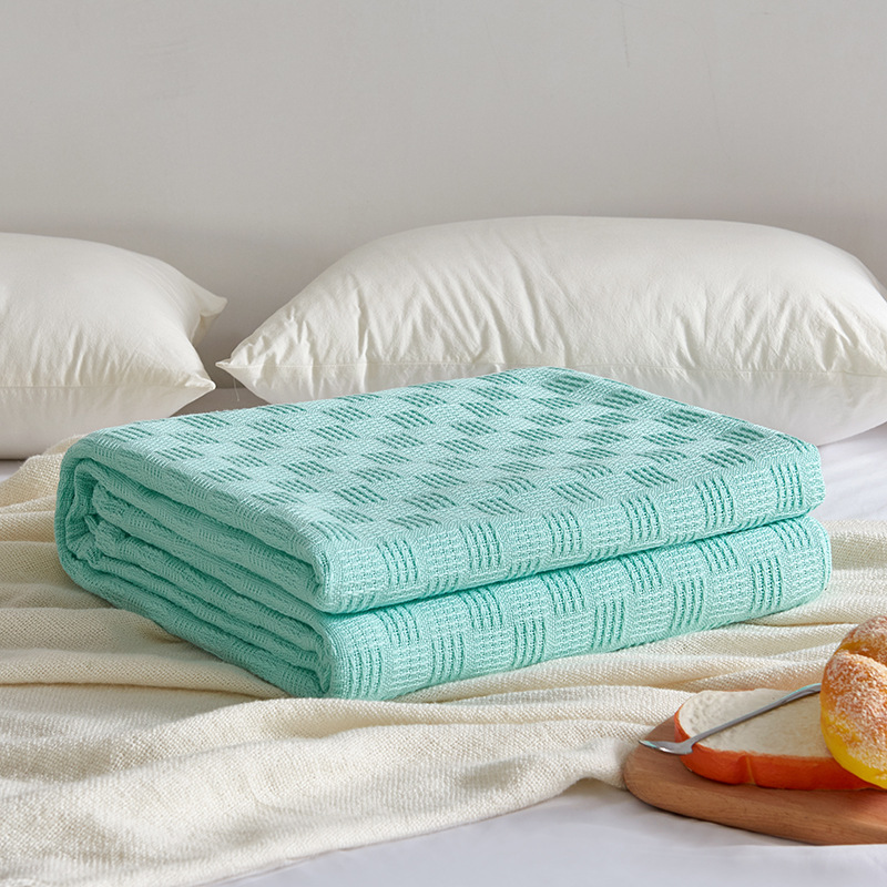 Japanese-style thread blanket towel quilt cotton gauze blanket summer single double nap blanket air-conditioning small quilt wholesale