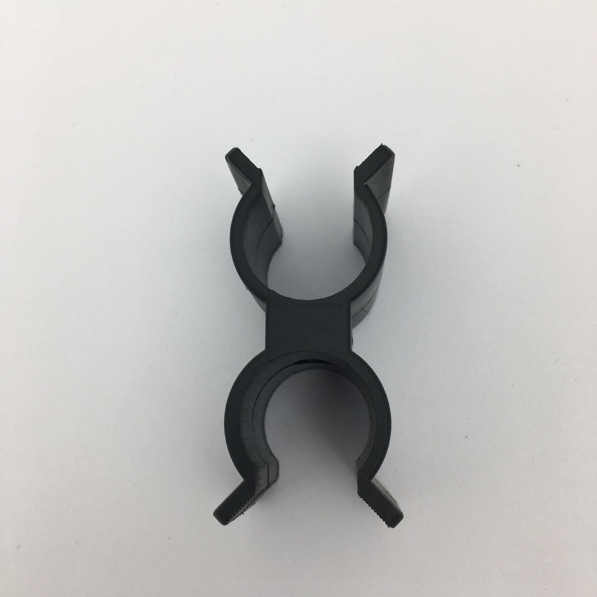 Black nylon 22.2mm tube 25mm pipe clamp marine hardware accessories