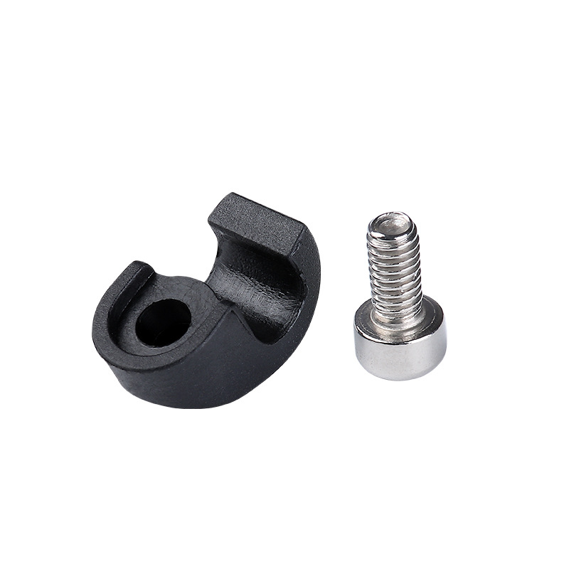 BOLANY bicycle plastic C- shaped buckle U-shaped over-the-wire buckle mountain bike transmission tube brake hose clip