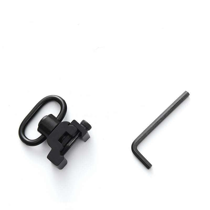 Cross-border hot-selling flat bottom double-ring strap ring piece fixed strap rope connection ring strap ring 2-hole connection buckle