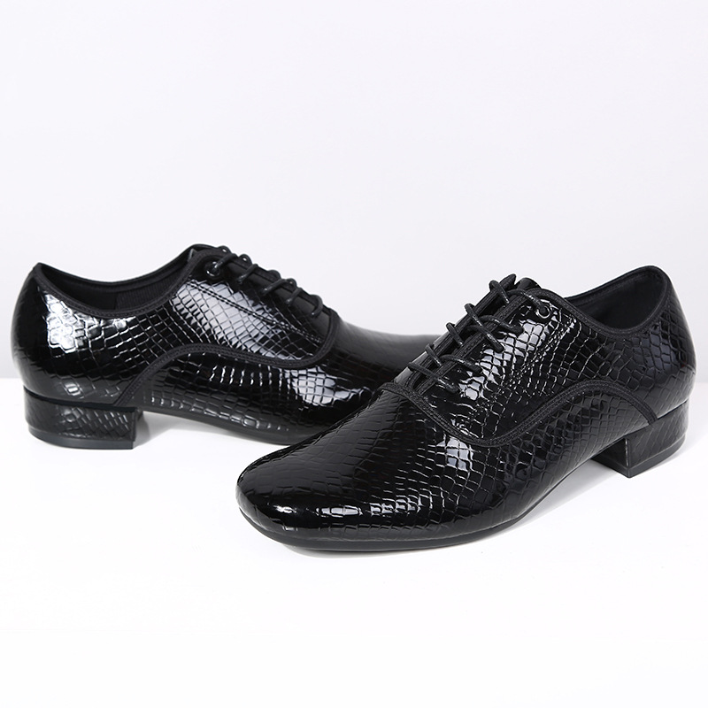 Men's Modern Dance Shoes Wear-resistant Bottom Square Dance Shoes Ballroom Dance Shoes Outdoor Dance Shoes Watch Dance Shoes