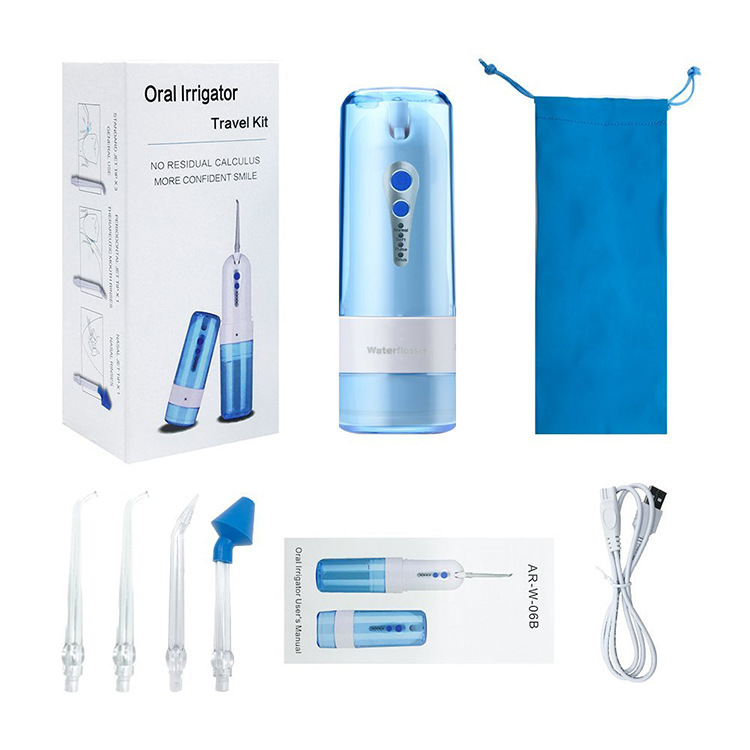 Portable Home Dental Rush Cross-border Ultrasonic Electric Tooth Cleaning Dental Rush Water Dental AR-W-06B
