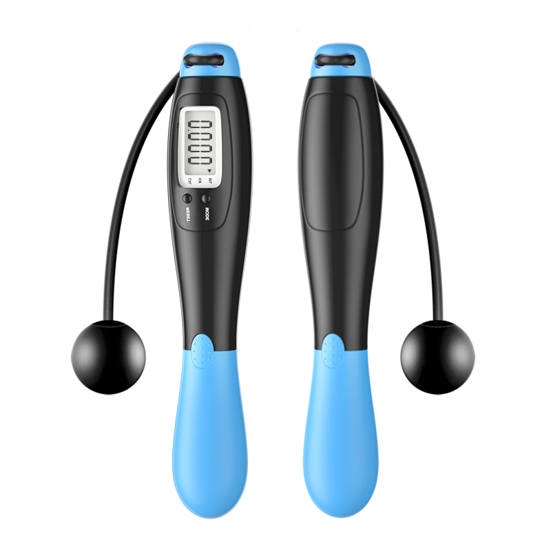 A generation of professional cordless electronic rope skipping student fitness count rope skipping calorie cordless wire rope skipping