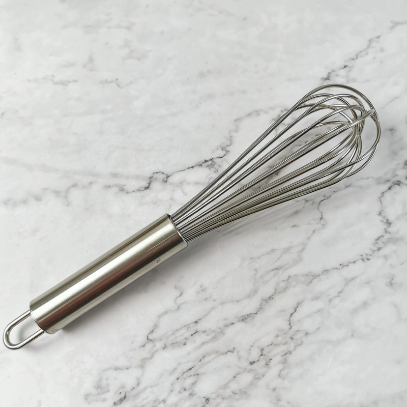 Baking Tools Stainless Steel Cream Mixer Handheld Egg Smoke 16 Line Thickened Line Steel Handle Manual Egg Beater