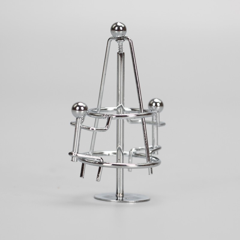 Creative new mini metal iron small ornaments personality balance pendulum physics gadgets factory direct sales