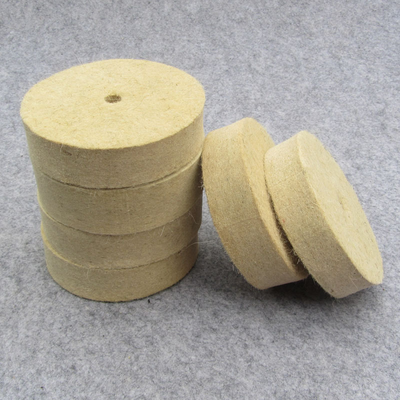 3 inch 75mm wool wheel table mill accessories mirror 4 inch 100 metal polishing wheel diameter thickening and hardening