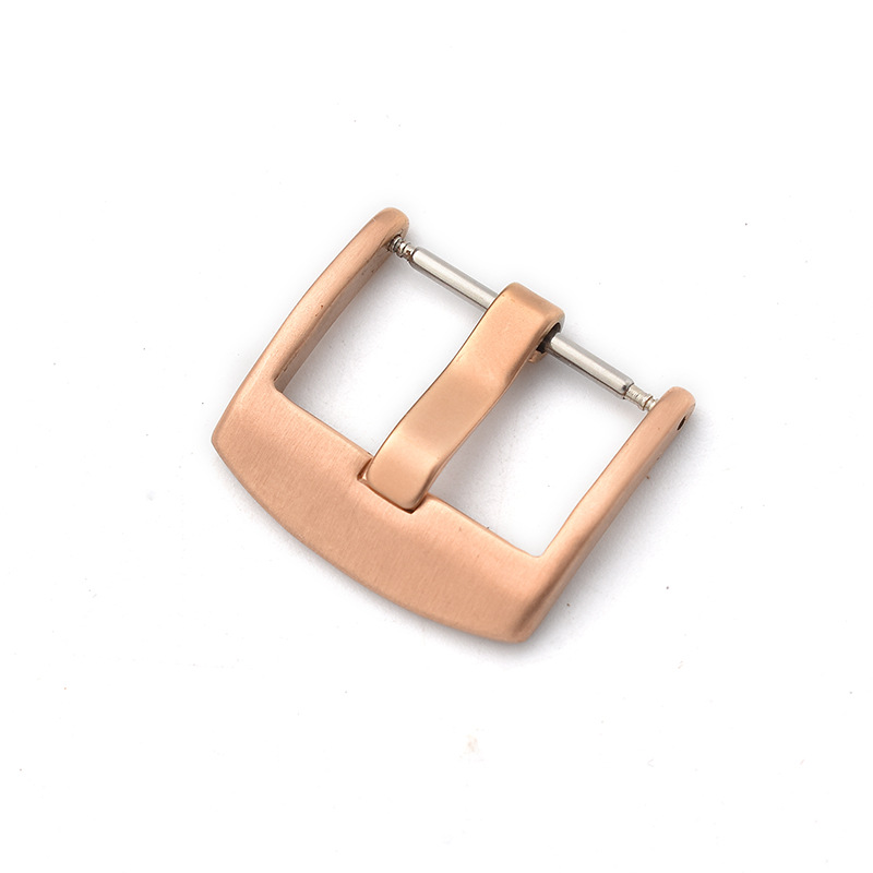 Watch buckle brushed stainless steel strap buckle for all brands of strap buckle stainless steel oil buckle 16-24mm