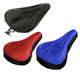 New mountain bike seat cushion cover bicycle GEL silicone seat cushion cover memory sponge 3D saddle cushion manufacturers
