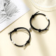 Milan Rope Sun Moon Black Pair