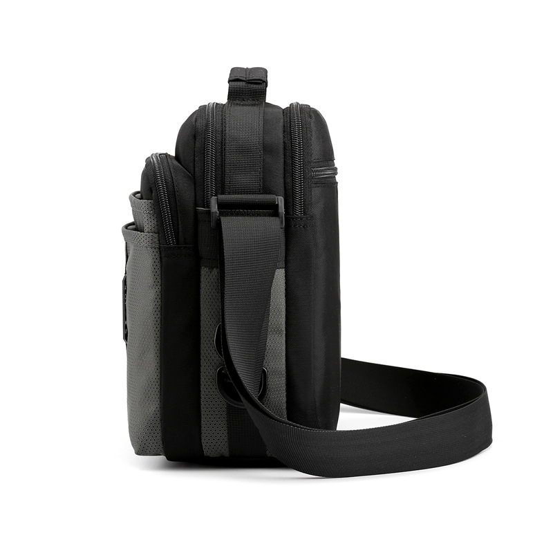 Ottman Men's Multi-Layer Large Capacity Single Shoulder Crossbody Bag Handbag Waterproof Oxford Cloth Casual Sports Backpack Wholesale