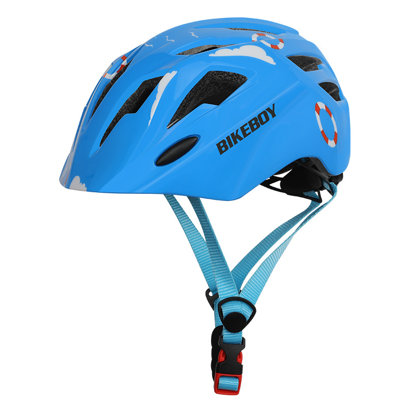 bikeboy Children's Helmet Female Male and Child Safety Helmet Motorcycle Battery Motor Car Four Seasons Universal Summer Cap