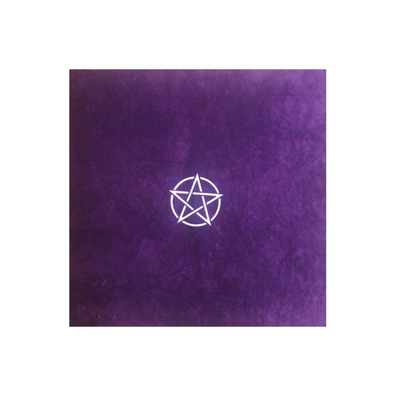 Spot purple tarot pentagram tablecloth altar magic ceremony tablecloth Caro brand storage bag wholesale