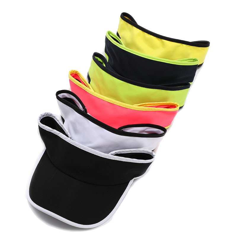 Summer Tennis Golf Men's and Women's Roof-less Sun Hat Summer Quick-drying Sports Outdoor Running Training Empty Top Hat