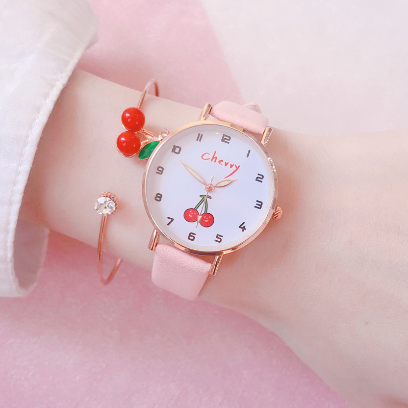 Watch Women's Simple Elegant ins Style Student Korean Style Fresh and Waterproof Mori Style Watch for Girls ulzzang College Style