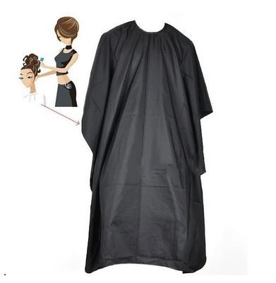 Black hair cutting scarf extra large scarf adult hair care apron black hair cutting scarf 140 * 100cm