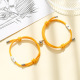 Milan Rope Sun Moon Orange Pair
