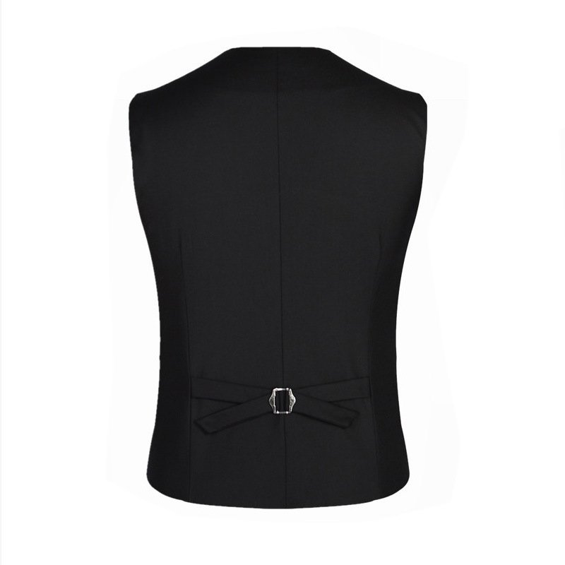 Men's Suit Collar Vest Men's Business Suit Vest Korean Style Slim-fit British Large Size Vest AliExpress