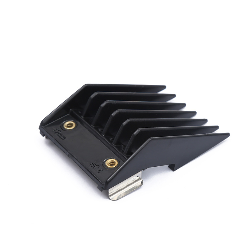Cross-border hot sale pure black electric clippers positioning comb hair clipper tool accessories color haircut universal card set Wholesale