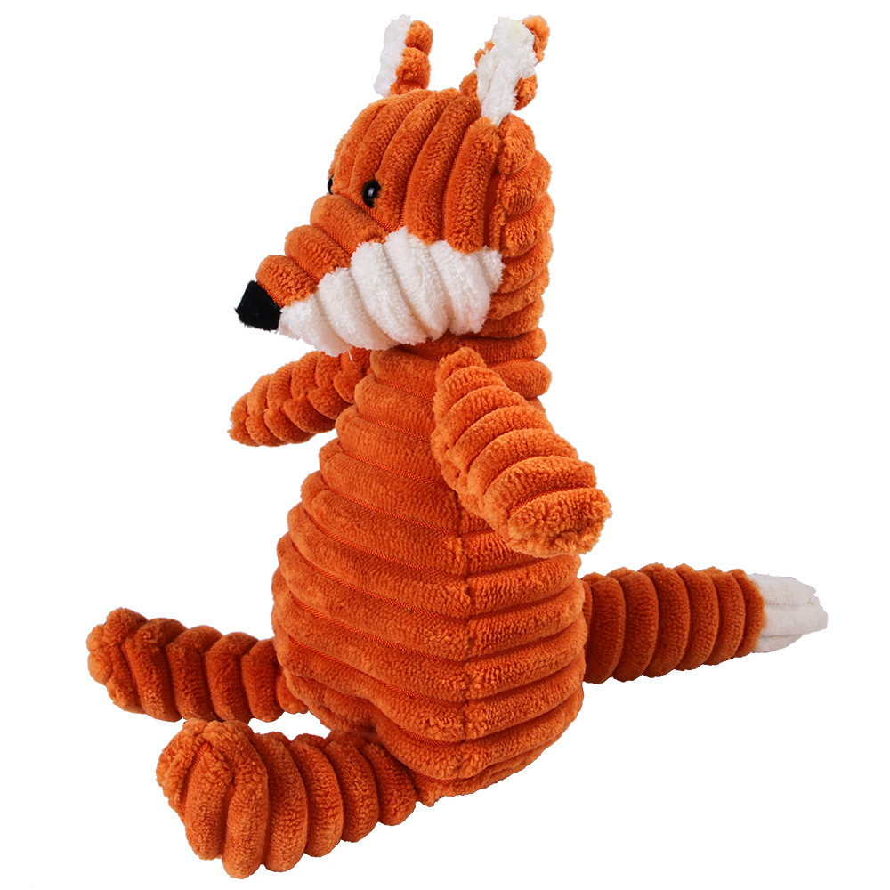 Amazon New Pet Dog Dog Toy Method Dou Molar Teeth Vent Training Corduroy Monkey Sound Plush Toy