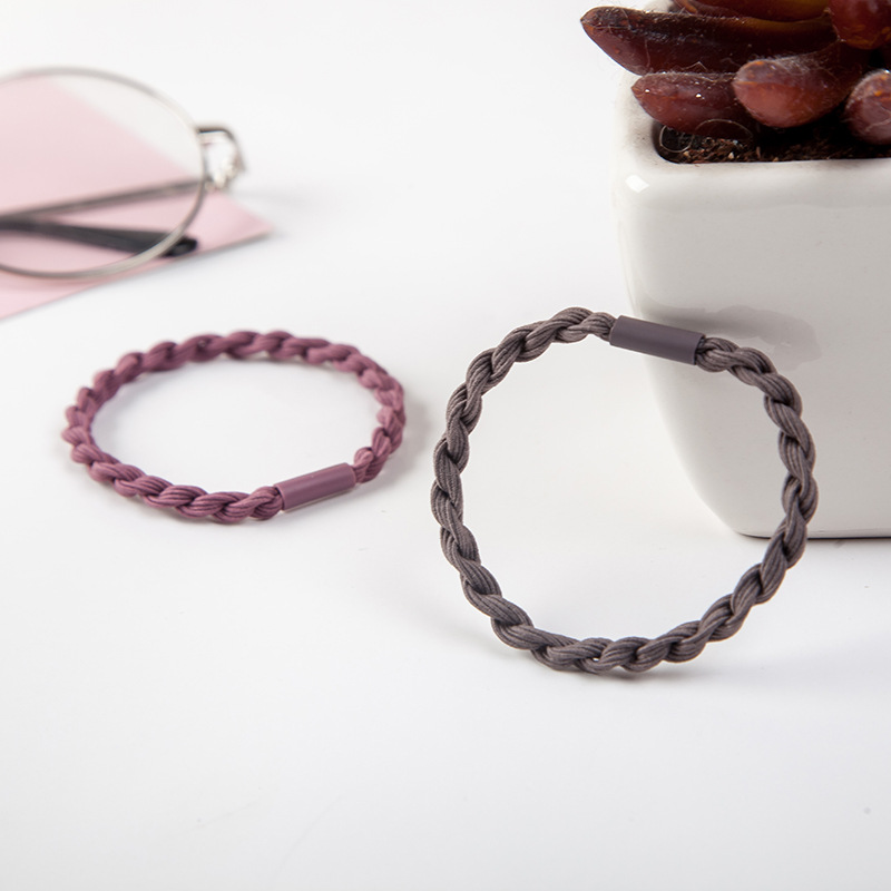 Hair Rope Horsetail Mori Women's Korean Hair Rope Adult Children's Hair Rings Small Fresh Style Headwear Simple Rubber Band Personality