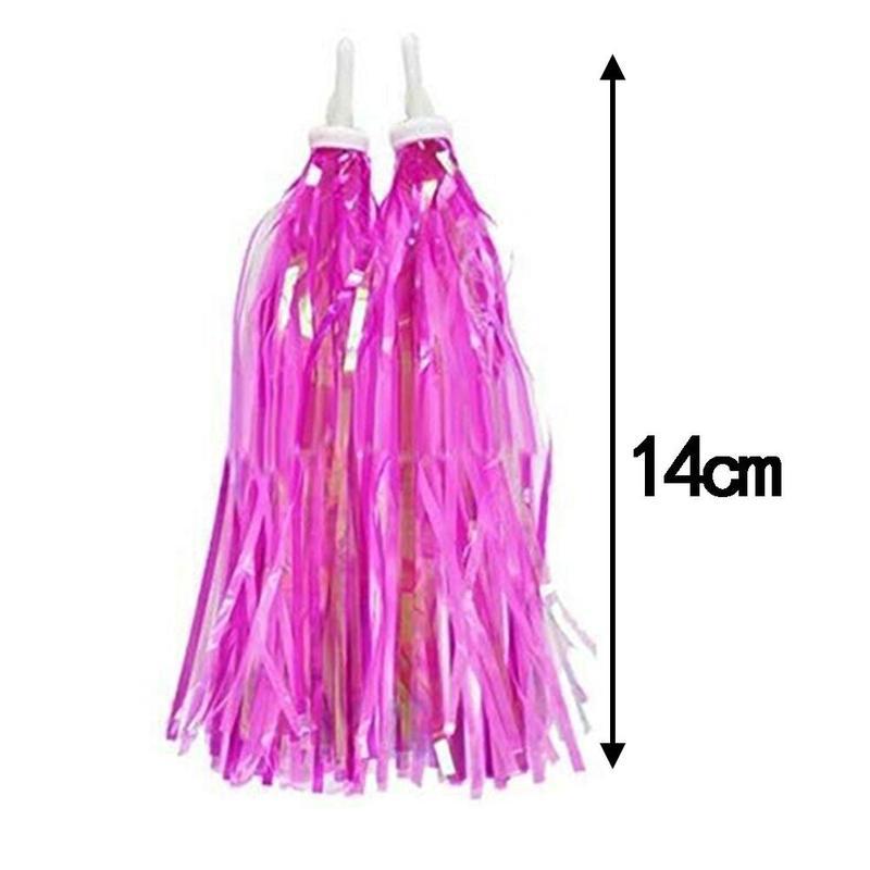 Cross-border Spot Children's Bicycle PE Laser Ribbon Baby Ribbon Princess Handlebar Ribbon