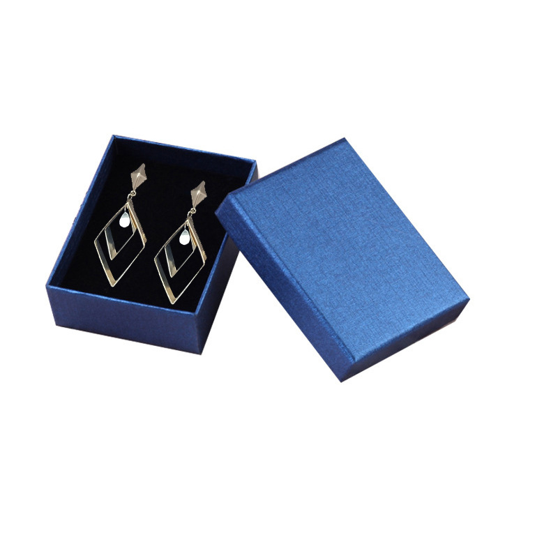 Lenny Pattern Purple Jewelry Box Jewelry Box Jewelry Gift Box Ring Necklace Bracelet Box Small Batch Wholesale