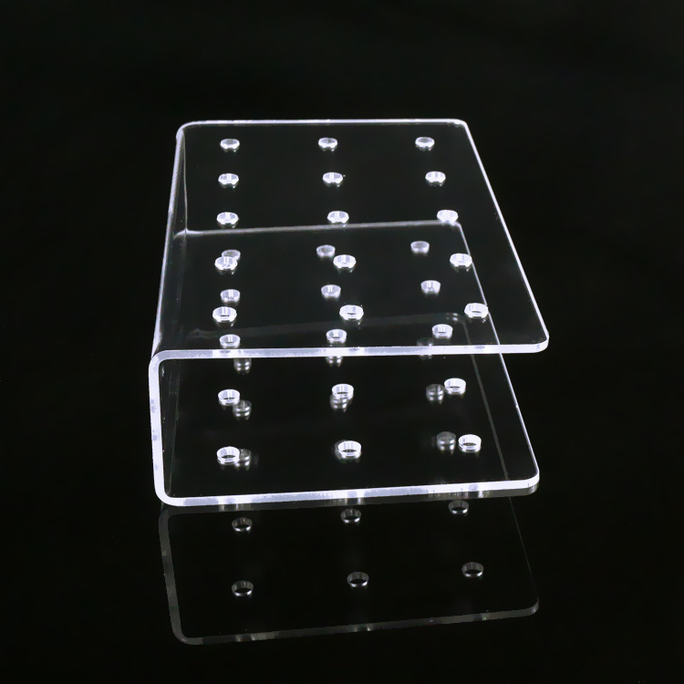 メーカー直販アクリル棒糖棚有機ガラスu型棚15穴ケーキ展示棚波板糖棚|undefined
