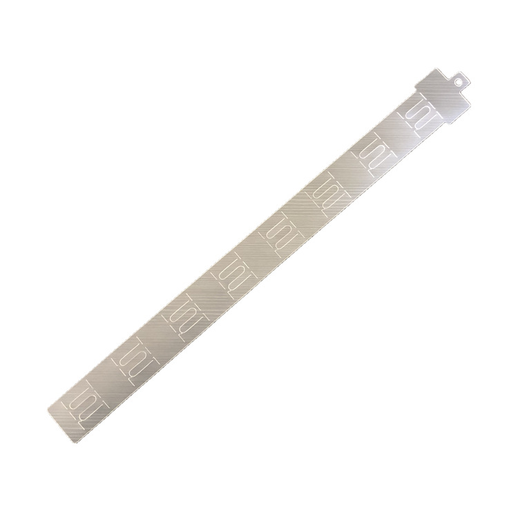 50cm folding 8 hooks supermarket plastic food hanging bar environmental protection pp material