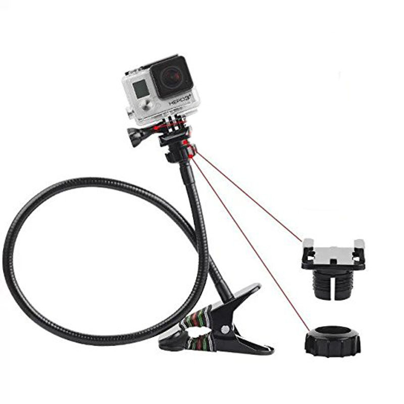 logitech-c925e-c922x-brio-4k-webcam-stand-universal-flexible-tube-bracket-gopro-compatible-digital-camera-photography-tripod