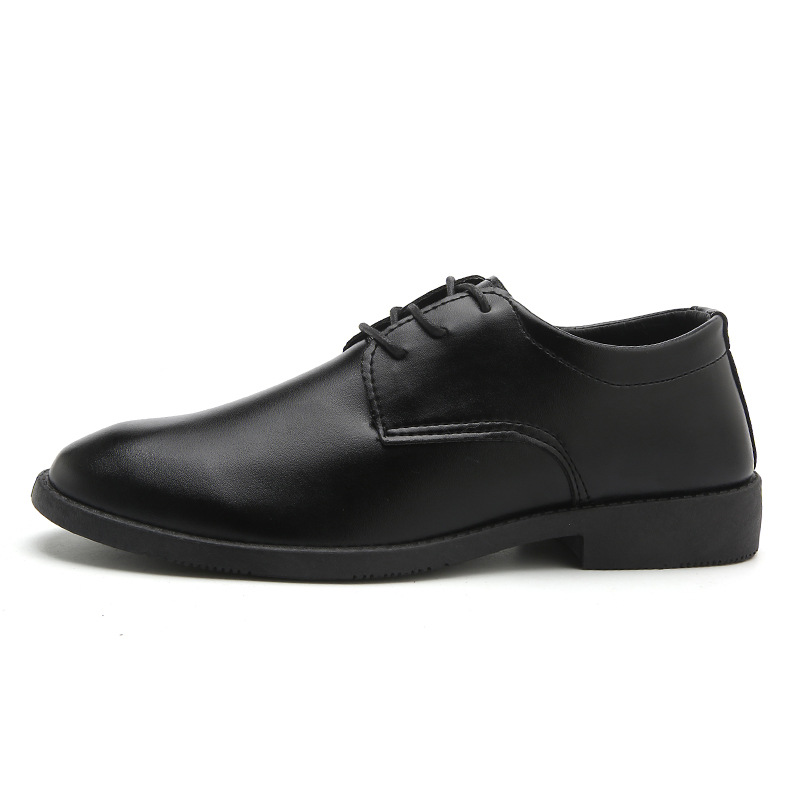 Leather Shoes Men's Shoes Business Dress Casual Shoes British Youth Wedding Shoes Leather Shoes Men's Groom Men's Leather Shoes