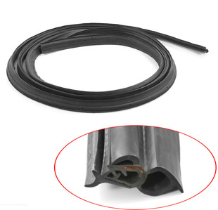 For Volkswagen T4 Car Tailgate Seal with Built-in Steel Sheet 5.4m Ternary Acylene EPDM Rubber Strip