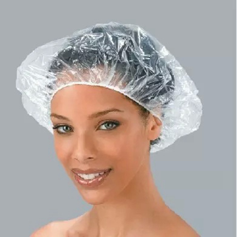 Thickened disposable shower cap hair dye cap shower cap Hotel hotel shower cap isolation cap dust cap