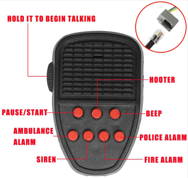 AliExpress popular speaker speaker Car 7-tone 12v air raid alarm sound amplifier voice speaker one-piece delivery