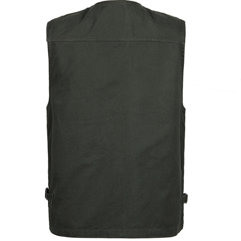 Cross-border Dad's Spring and Autumn Middle-aged Men's Vest Middle-aged and Elderly Men's Vest Large Size Father's Vest Men's 5X
