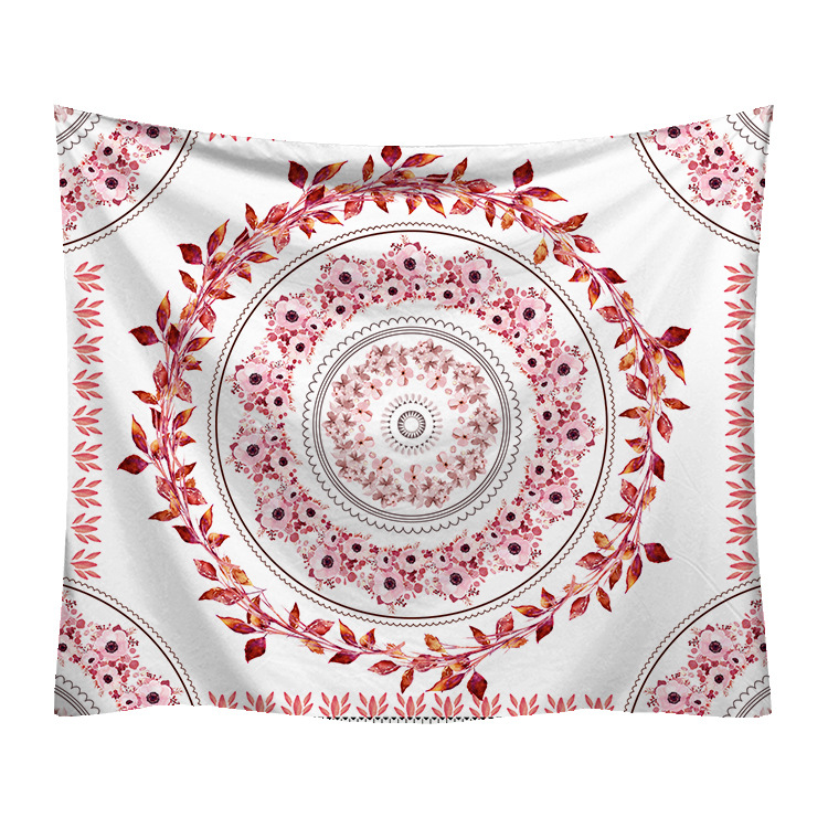 Factory Direct cross-border exclusive printing bohemian pattern tapestry sitting blanket wall hanging beach towel for picture customization