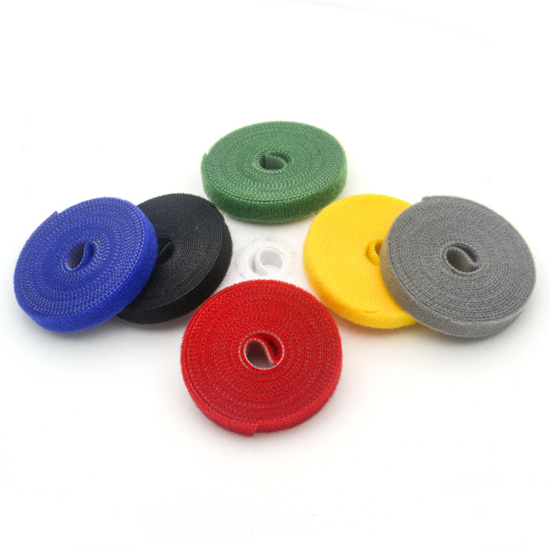 [Velcro ribbon] wire and data cable storage cable strap nylon binding tape Velcro ribbon