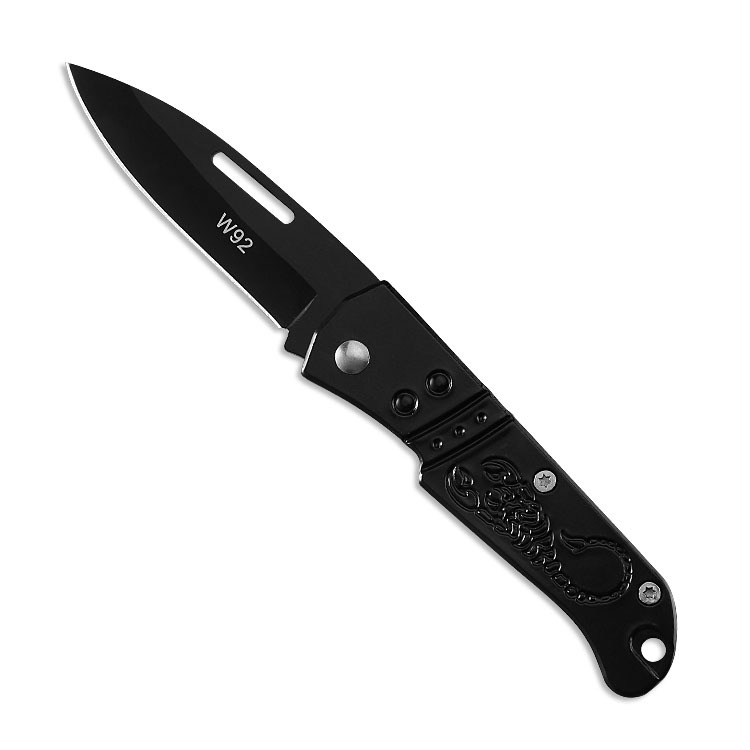 New outdoor folding knife stainless steel camping survival knife knife household fruit Mini survival outdoor knife