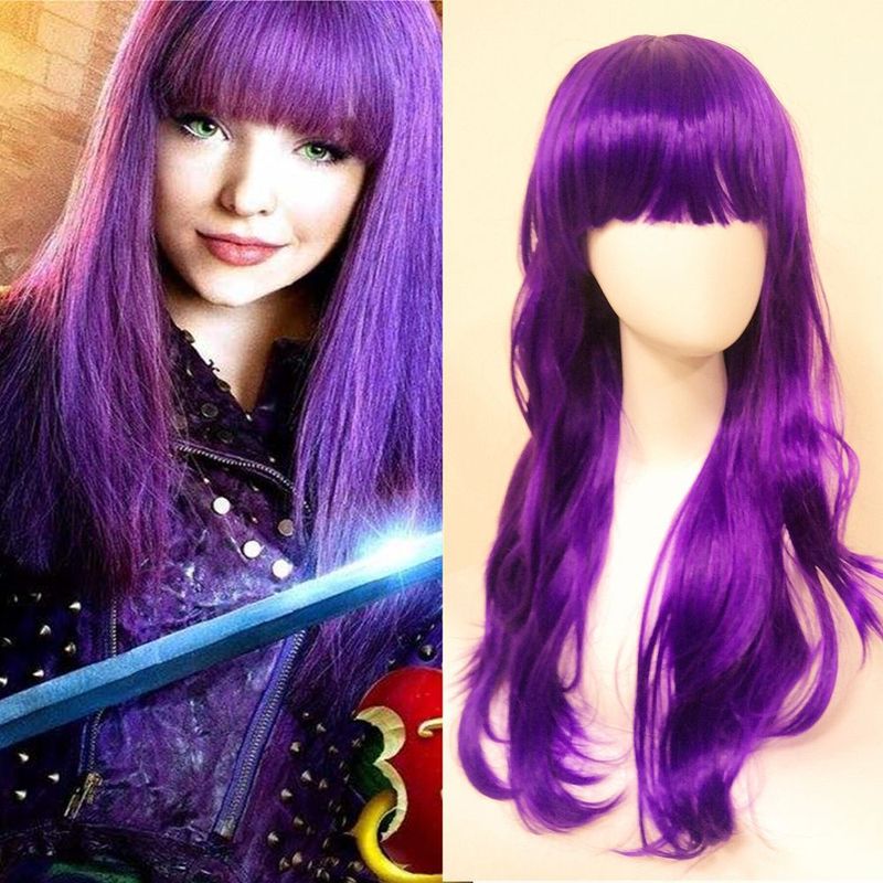 欧米のかつらDescendants 4の子孫の2星の光の後継者のMalのかつらのコスプレの赤いかつら|undefined