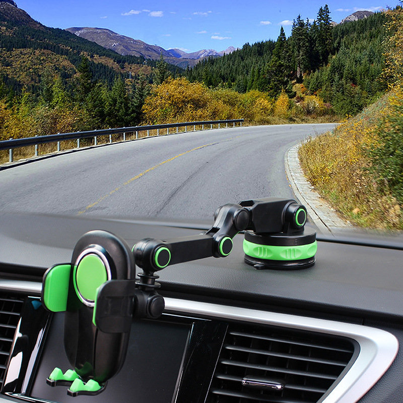 Cross-border explosions new car navigation mobile phone Rack car suction cup center console clip mobile phone bracket factory direct supply