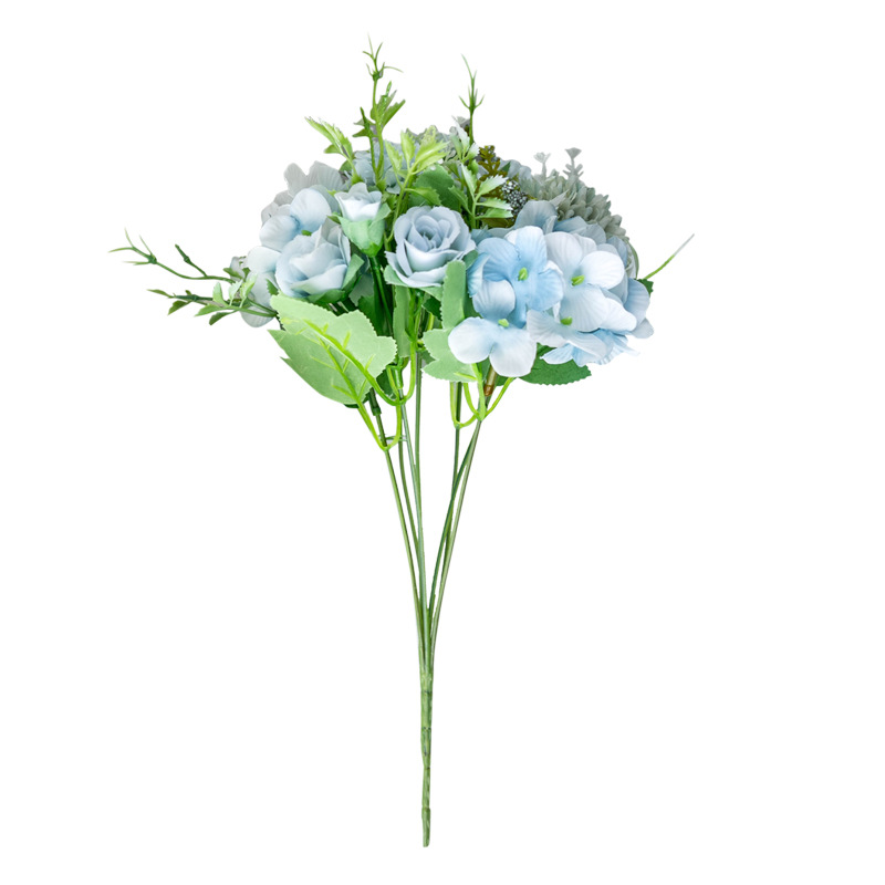 Nordic ins Simulation Rose Wedding Bouquet Wedding Photography Props Floral Home Decoration Simulation Flower
