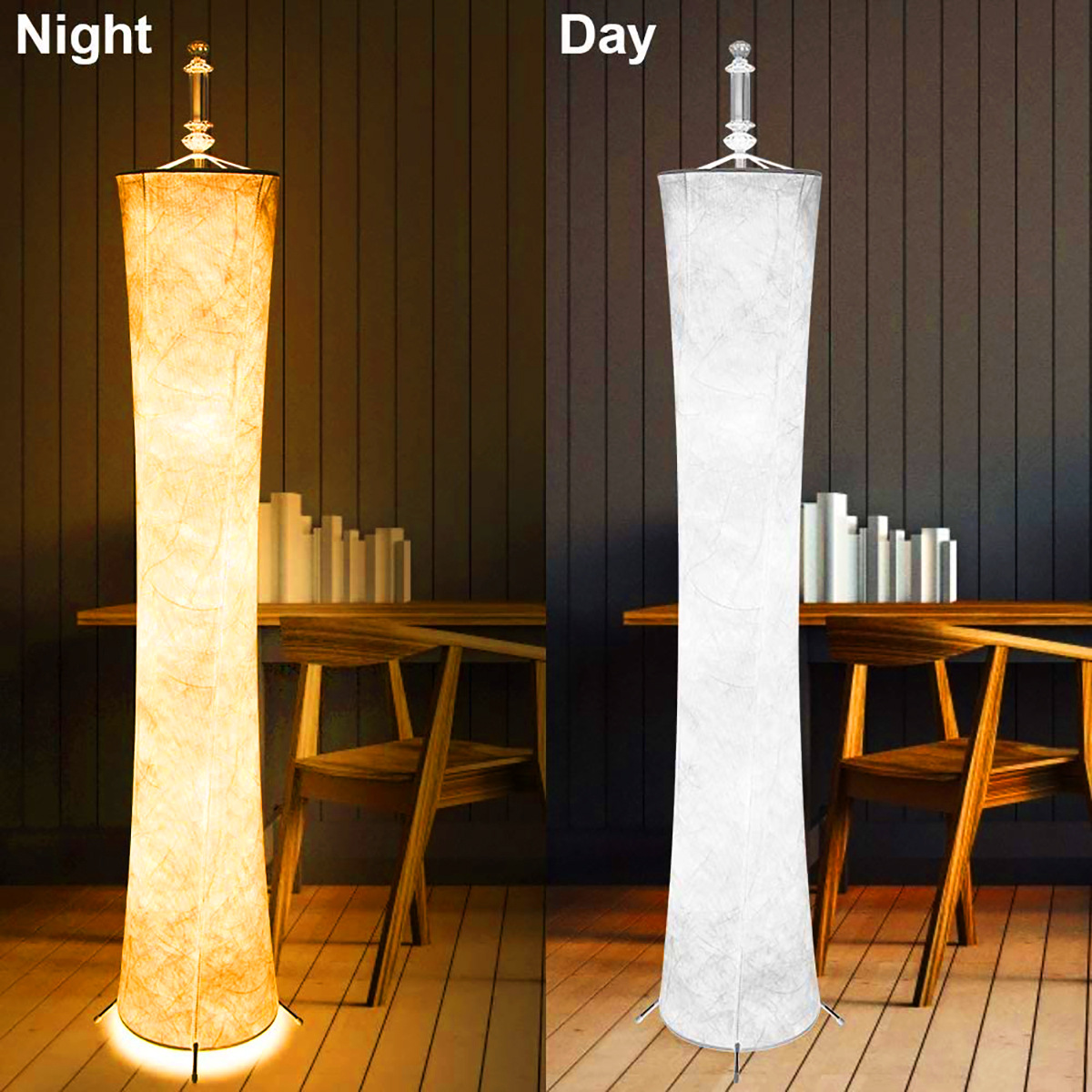 Living room floor lamp Creative lamp bedroom remote control led corner small waist colorful RGB atmosphere lamp cross-border supply