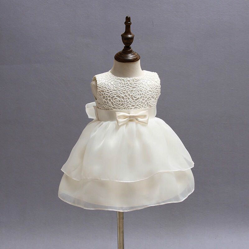Korean Style children's Wear children's Dress Princess Dress One Year Old Baby Girl Lace Dress
