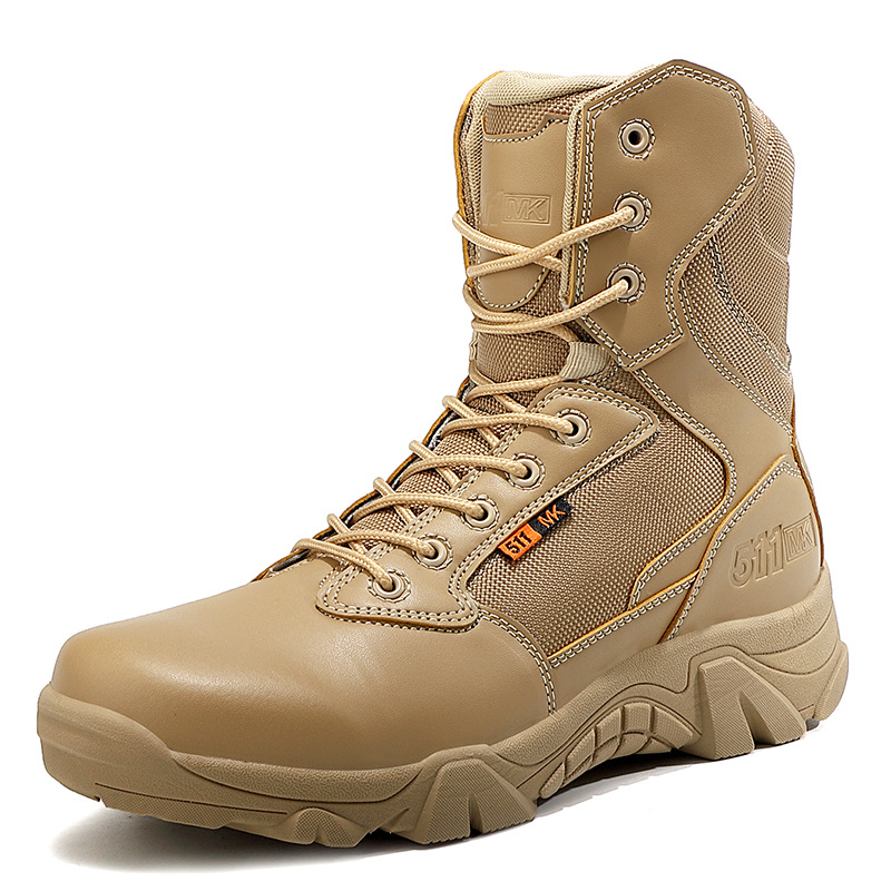2025 Four Seasons Waterproof Workwear Boots Outdoor Sports Casual Knight Boots plus size Fashion All-match High-top War Boots
