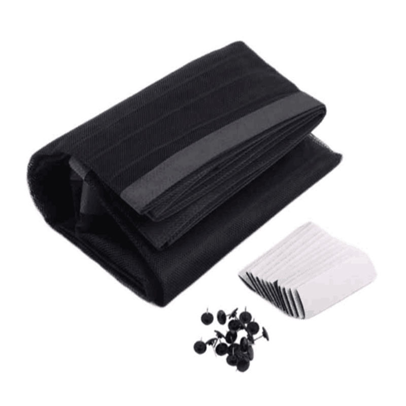 Summer mosquito-proof door curtain Velcro installation magnetic buckle screen door automatic closed magnetic partition screen door curtain screen