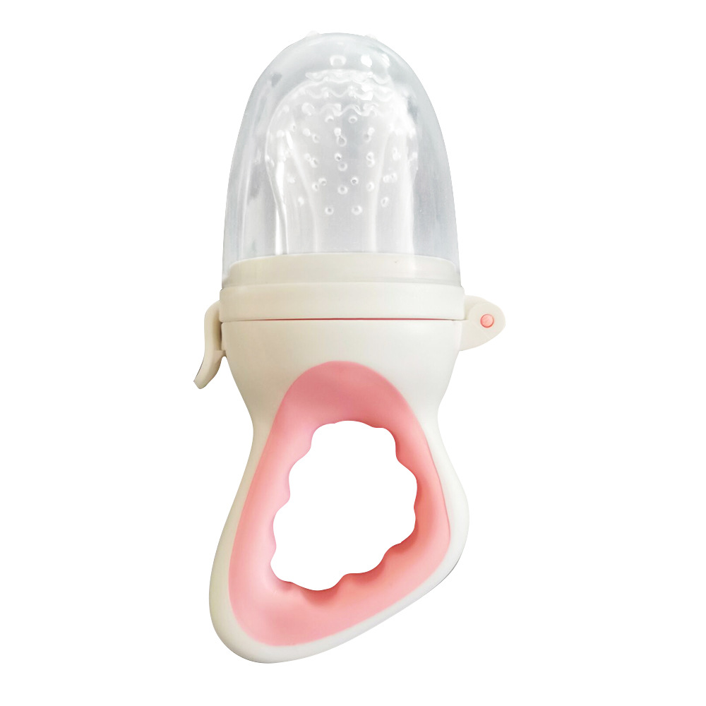 Baby fruit bite baby food supplement silicone mesh bag baby nutrition fruit and vegetable Music food supplement feeding device